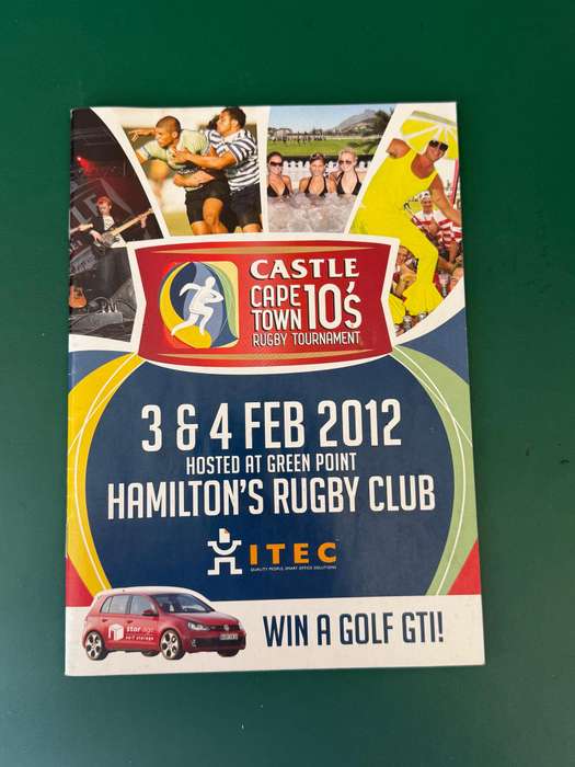 Rugby Programme - Cape Town 10s 03-04 February 2012
