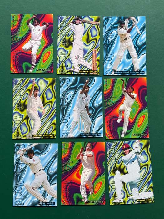 Cricket Cards - 9 * 1996 Sportsdeck Cricket Cards