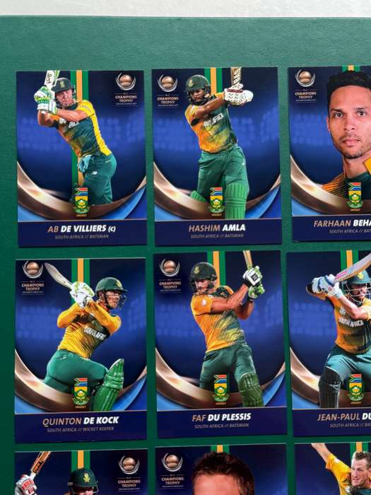 Cricket Cards - Rare (11) 2017 Tap and Play ICC Cricket Cards