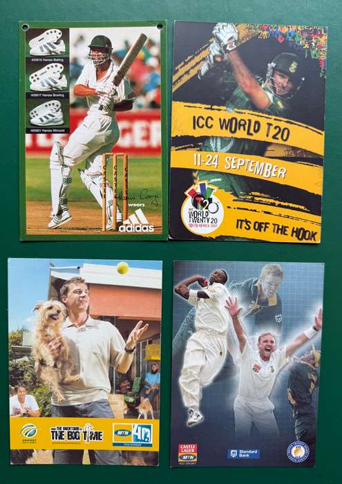 Cricket Postcards - 40 Unique Cricket Postcards