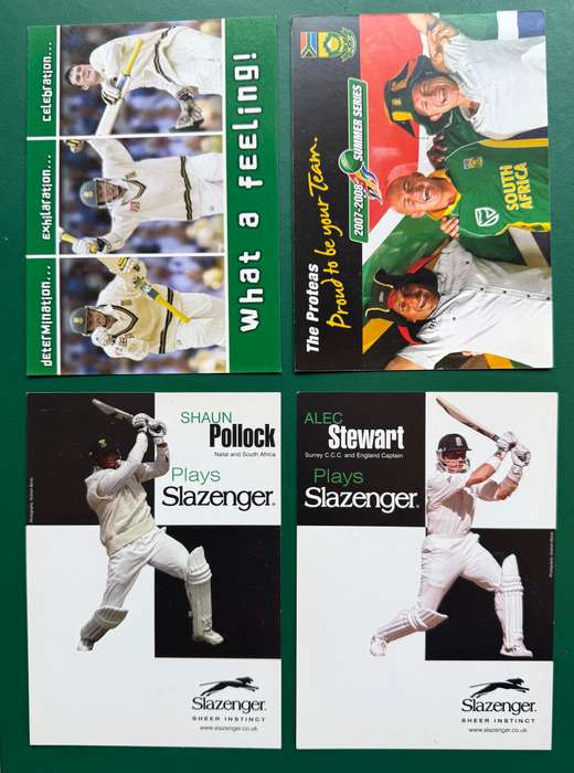 Cricket Postcards - 40 Unique Cricket Postcards