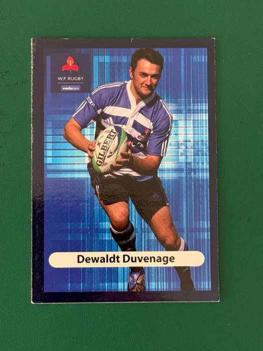 Rugby Cards - 6 * Western-Province 2009 Big Ball Rugby Cards
