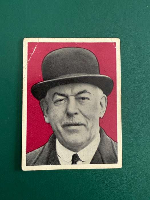 Rugby Card - Major BC Hartley United Tobacco 1938 Rugby Card