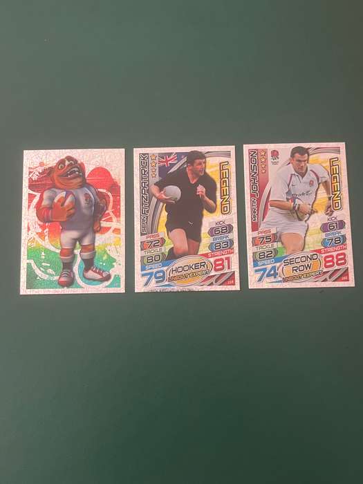 Rugby Cards - 2015 Rugby World Cup Foil Cards (3 * Foil Cards)