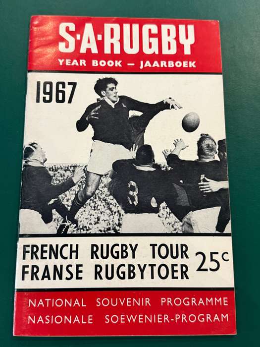 Rugby Book/Booklet- SA Rugby Annual 1967