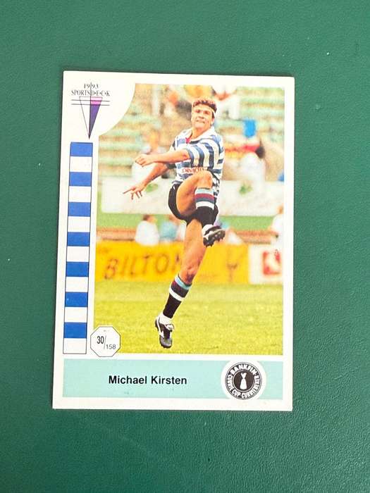 Rugby Card - Michael Kirsten 1993 Sports Deck Rugby Card