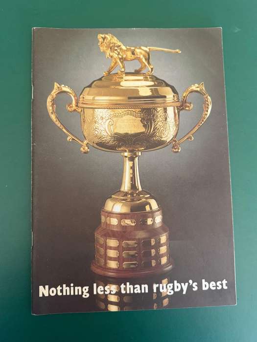Rugby Programme - *LION CUP FINAL* Transvaal vs Natal 11/09/1993