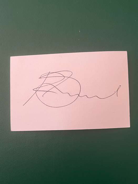Rugby Signature - Springbok Nr616 Rudolf Streauli