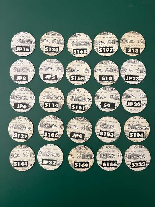 Rugby - 25 * Arlenco 1995 Rugby World Cup Tazos/Slammas