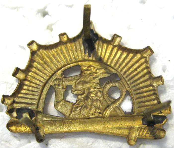 WW2 FINLAND  CADET OFFICERS SHOULDER STRAP BADGE WITH PINS IN GOOD CONDITION