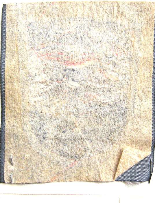 WW2 FINLAND ORIGINAL MILITARY SOUND AND LIGHT MEASUREMENTS CLOTH BADGE IN UNUSED CONDITION