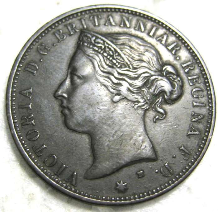 1877 STATES OF JERSEY 1/12 OF A SHILLING IN VERY GOOD CONDITION
