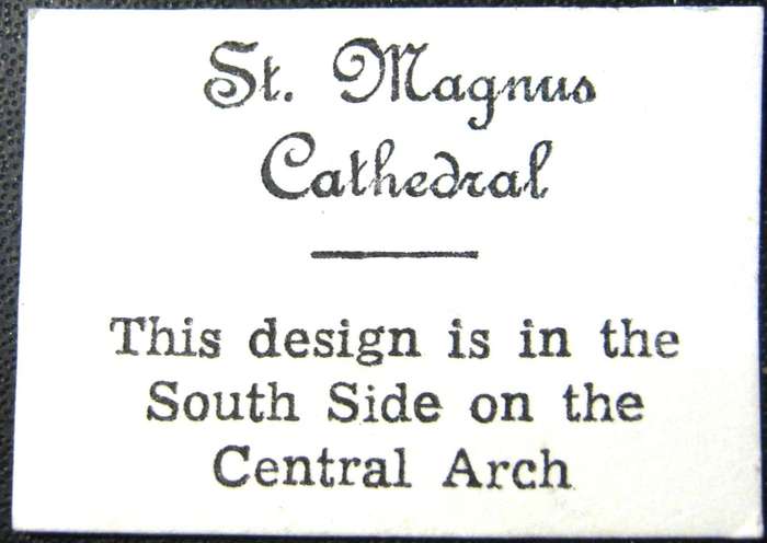 SOLID SILVER HALLMARKED EDENBURGH "ORTAK" ST MAGNUS CROSS BOXED BROOCH 4 GRAMS TOTAL WEIGHT