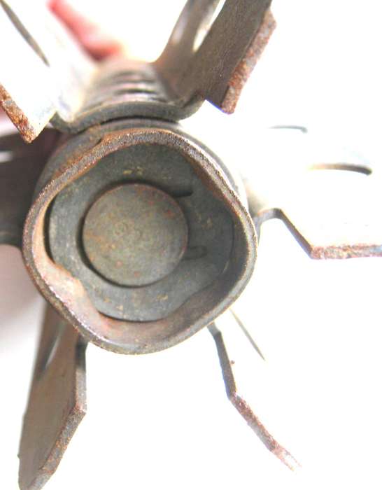 OLD MORTAR TAIL IN GOOD CONDITION