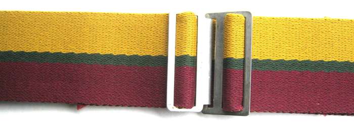 CAPE TOWN RIFLES (DUKES) STABLE BELT WITHOUT BADGE CAN GO TO SIZE 50 INCHES IN UNUSED CONDITION