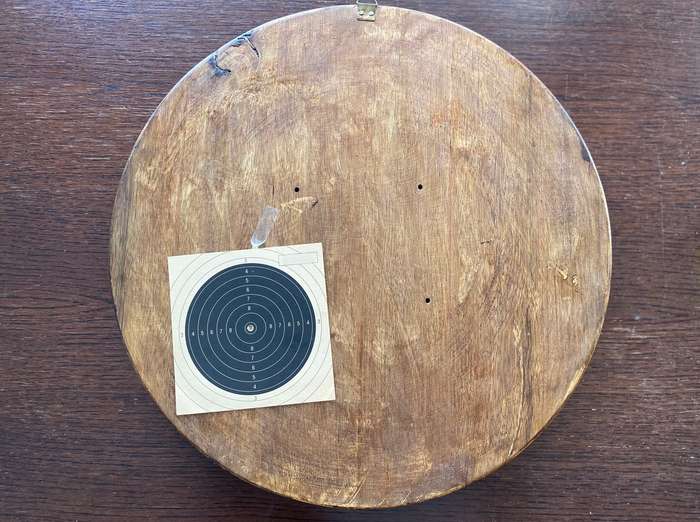 Wooden shooting target from Germany (1979),Königschiessen,Altenhasslau,