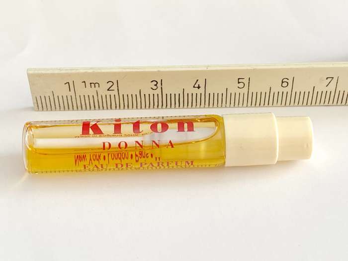 Kiton, eau de parfum, london, approx. 2ml, rare, Test Mini Bottle, Vintage, Collectors item,