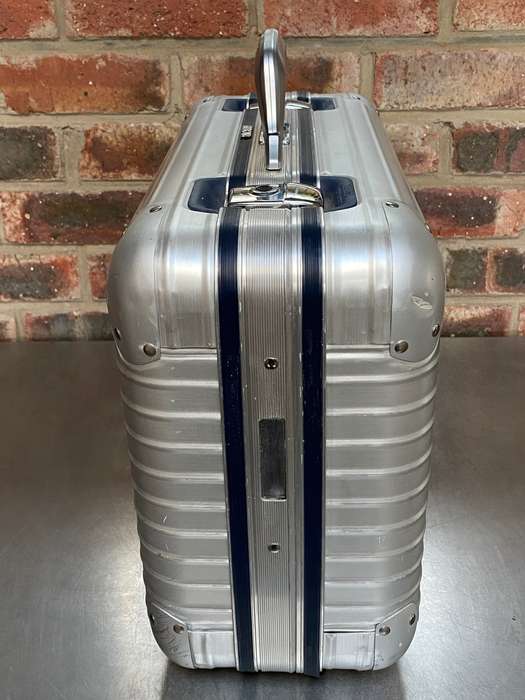 RIMOWA Aluminium Silver Integral Travel Board Case ,W.Germany 37cmx45cmx20cm ,vintage, rare,