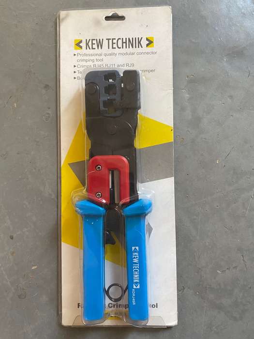 KEW Technik Modular Connector Crimping Tool Model KDRJ 45R,