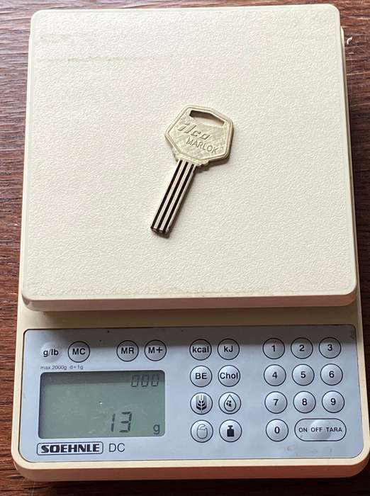Old Vintage key Ilco Marlok