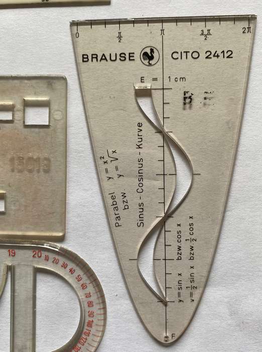 Linear Lot: brause cito 2412 sinus, made in Germany, vintage, collectors item