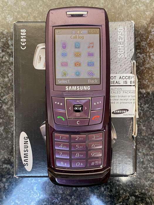 Samsung Mobile Phone SGH-E250i vintage rare in working condition, in good condition