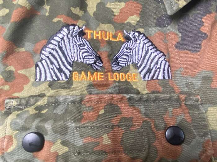 German Millitary Army Jacket Zipped Fleck-tarn Camouflage,( Gr. Nr. 13) 185-195 with Logo,