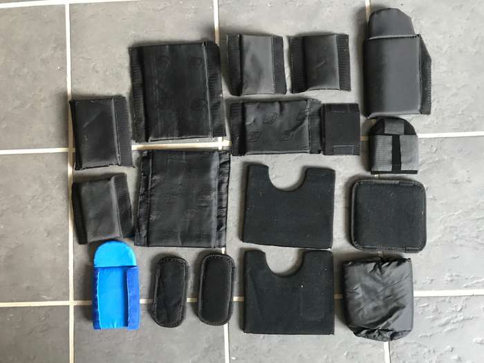 Photo bag inlets Lot 3  17 pieces