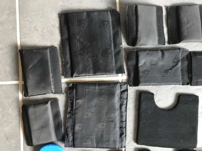 Photo bag inlets Lot 3  17 pieces