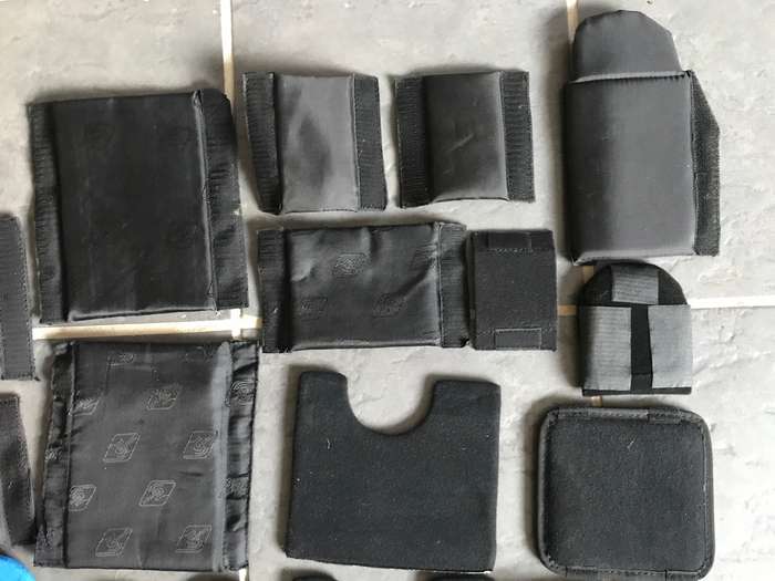 Photo bag inlets Lot 3  17 pieces