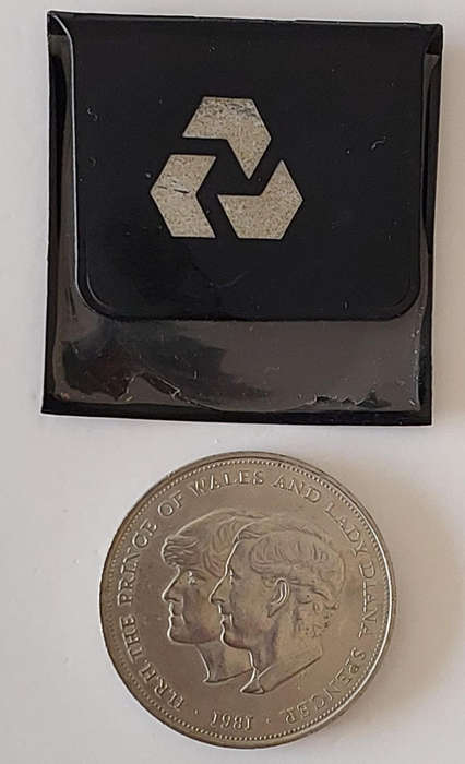 Commemorative Coin Prince Charles and Lady Diana Spencer Royal Wedding 1981