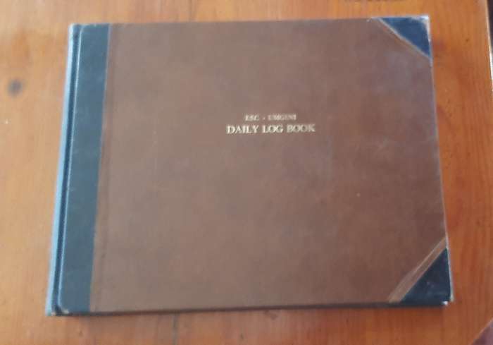 Leather Bound Log Book
