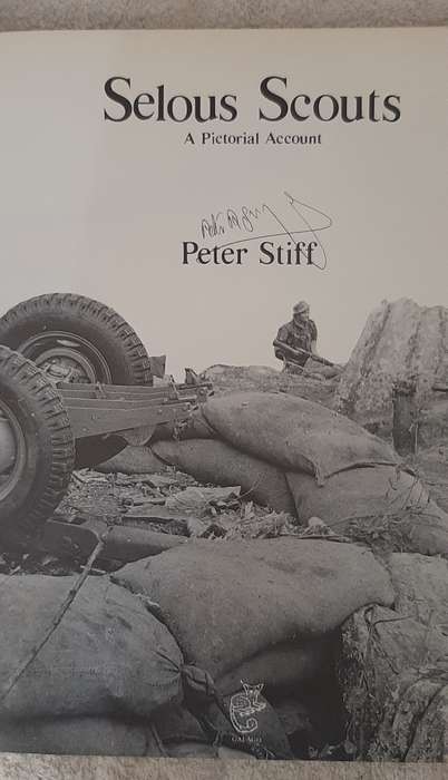 Selous Scouts - A Pictorial Account. signed