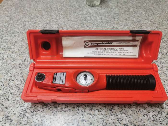 TORQUELEADER ADS4 DIAL INDICATING TORQUE WRENCH 0.8-4 n.M