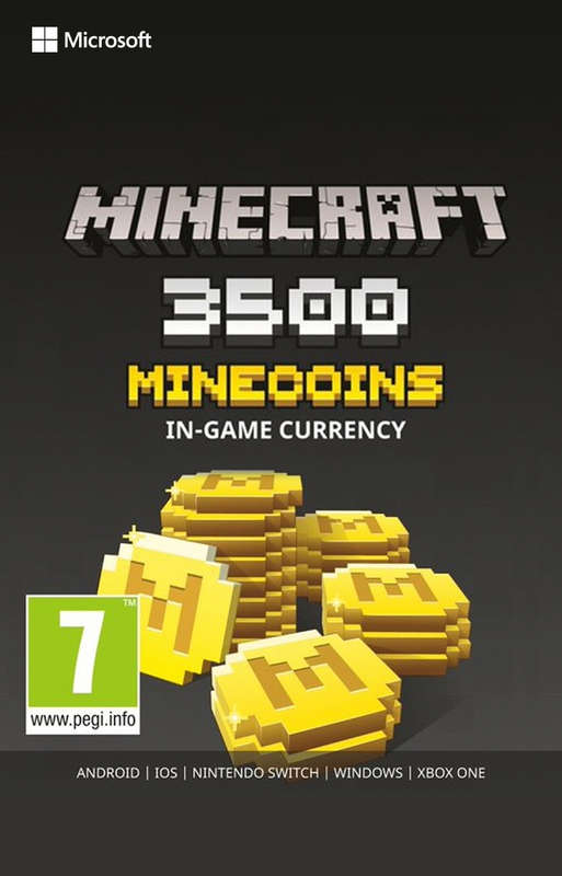 XBOX MINECRAFT 3500 COINS D