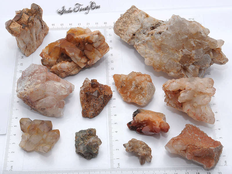 Quarts Rough Rock pieces