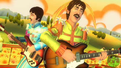 Beatles Rock Band Here Comes the Sun Gameplay video