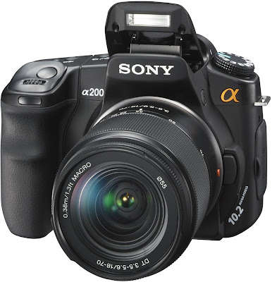 Sony Alpha A200 DSLR + 18-70mm + 2GB Card + FREE Shipping