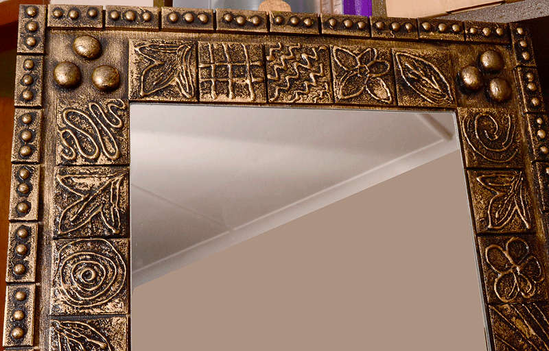 ***BEAUTIFUL!!*** HaNdCrAfTed MOSAIC miRRoR - 400mm X 600mm