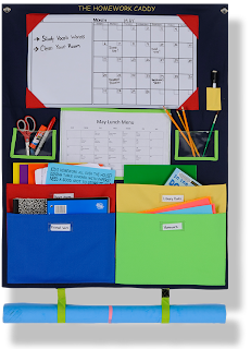 HOMEWORK CADDY! Hang it! File it! Organize it!!!