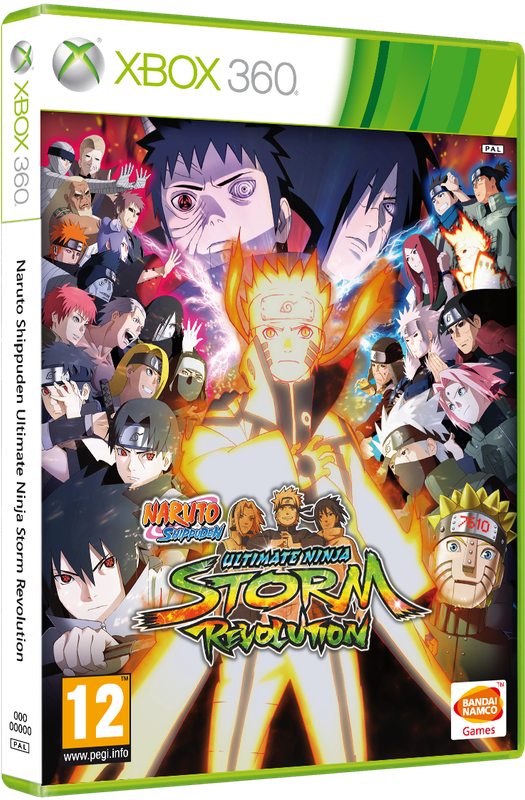 XBOX 360 NARUTO SHIPPUDEN ULTIMATE NINJA STORM REVOLUTION / BID TO WIN