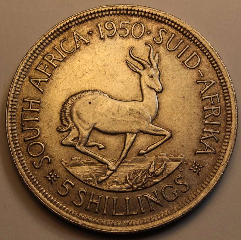 1950 5 SHILLINGS
