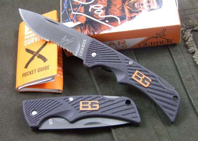 Gerber Bear Grills Emergency Rescue Compact Scout Knife
