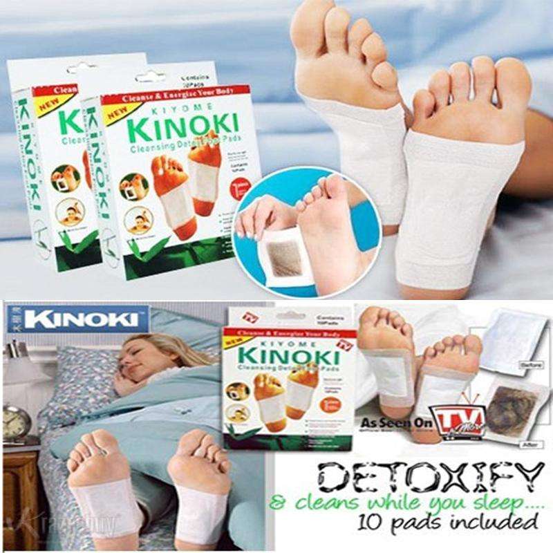 KINOKI Detox Foot Patch -10 Pads/Box *BUY-1-FREE-1*