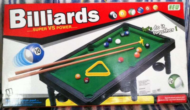 Tabletop Miniature Pool Table.Billiards.Mini Shark Game