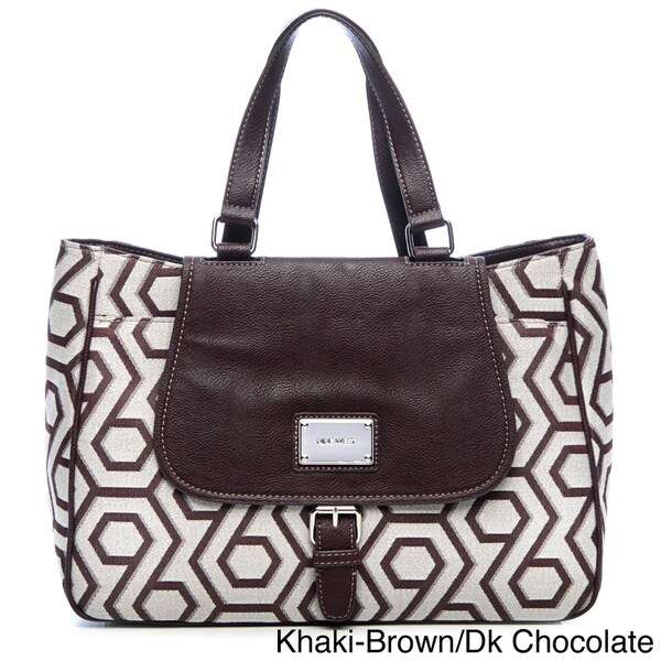 Nine West Hex Flap Tote