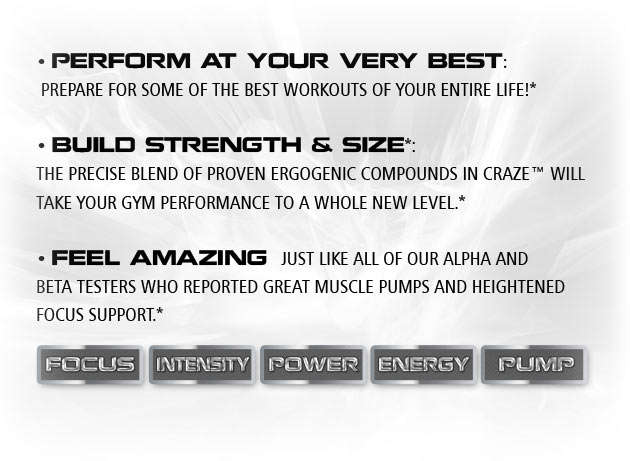 Perform At Your Very Best, Build Strength & Size,* Feel Amazing