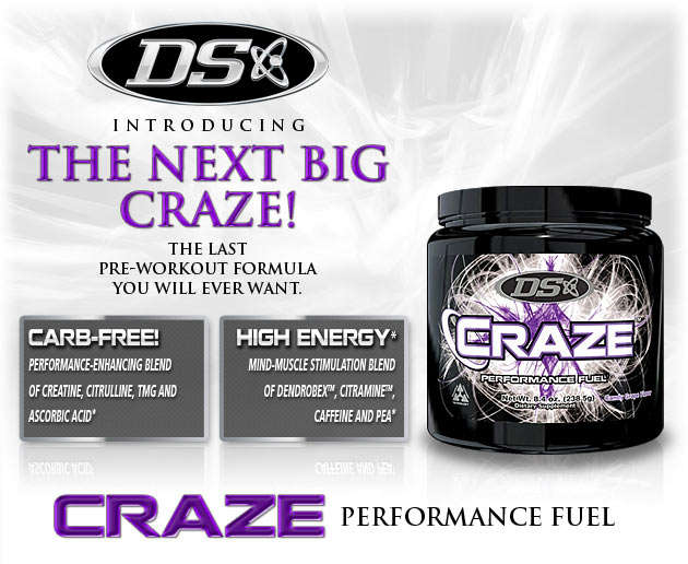 Introducing The Next Big Craze! The Last Pre-Workout Formula You Will Ever Want.