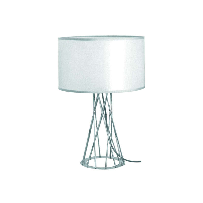 Table Lighting ? Scandinavian Range ? White Drum Shape