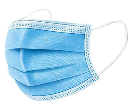 Face Mask 3-Ply Non-Sterile Box Of 50